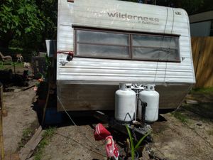 Photo Wilderness camper