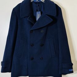 Ralph Lauren Navy Pea Coat