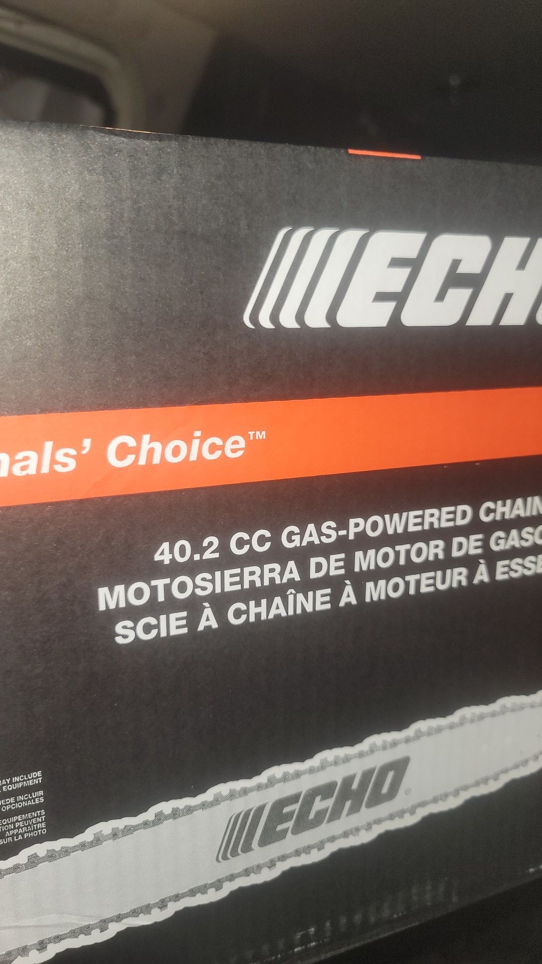 ECHO CS400 CHAINSAW 40.2 CC GAS POWERED