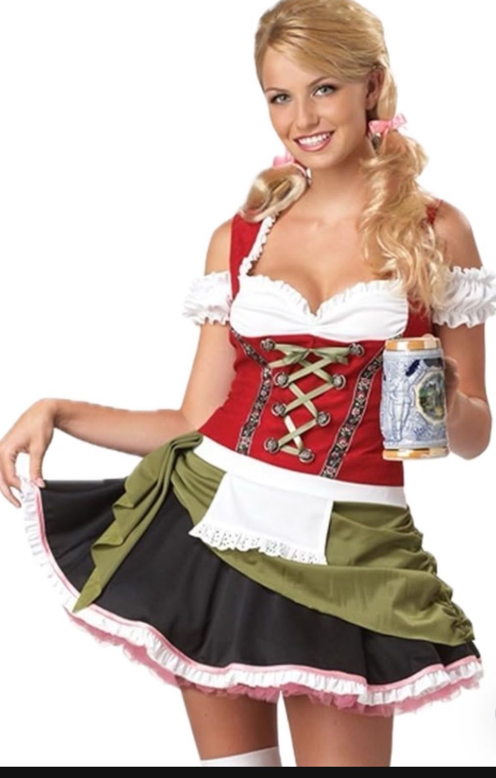 New Bavarian Bar Maid Adult Medium Costume $25