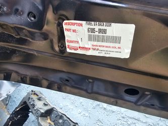 Puertas traseras honda toyota nissan tesla acura