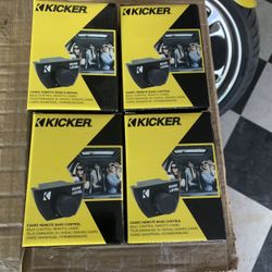 Kicker Car Audio . Car Stereo Amplifier Bass Knobs . New $20 Each 