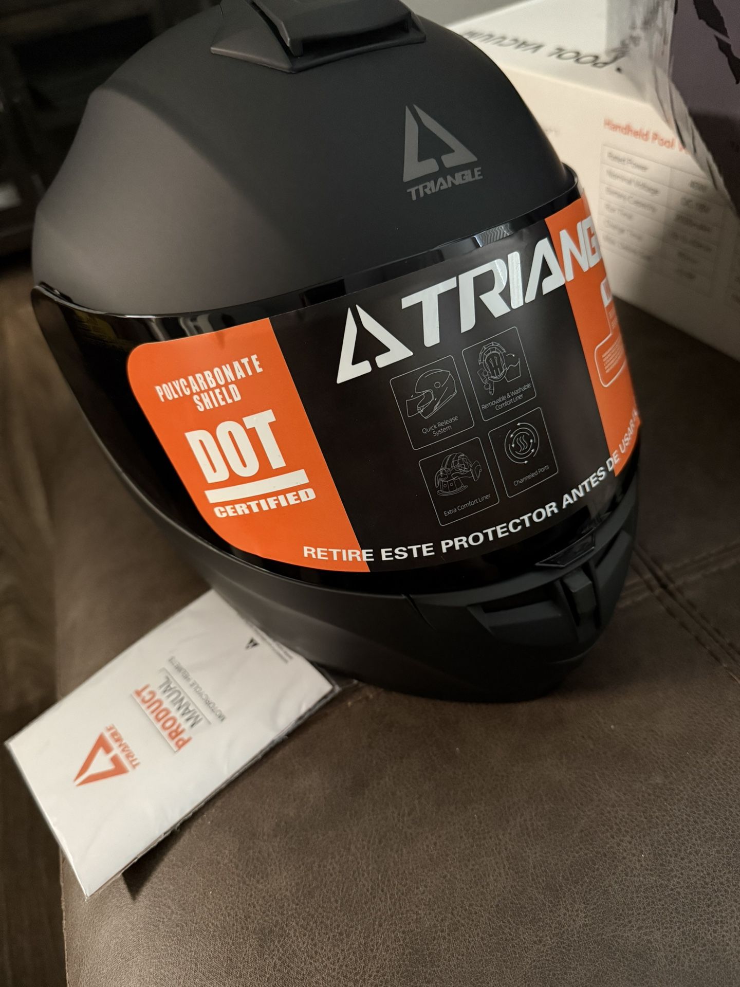 Triangle Helmet Large