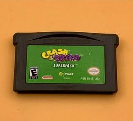 Crash & Spyro Nintendo Superpack Gameboy Advanced Cartridge Only