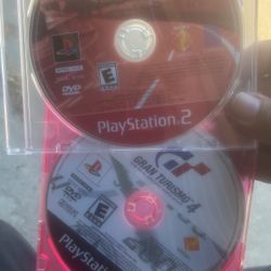 Ps2 Grand Turismo 3 And 4 Games 