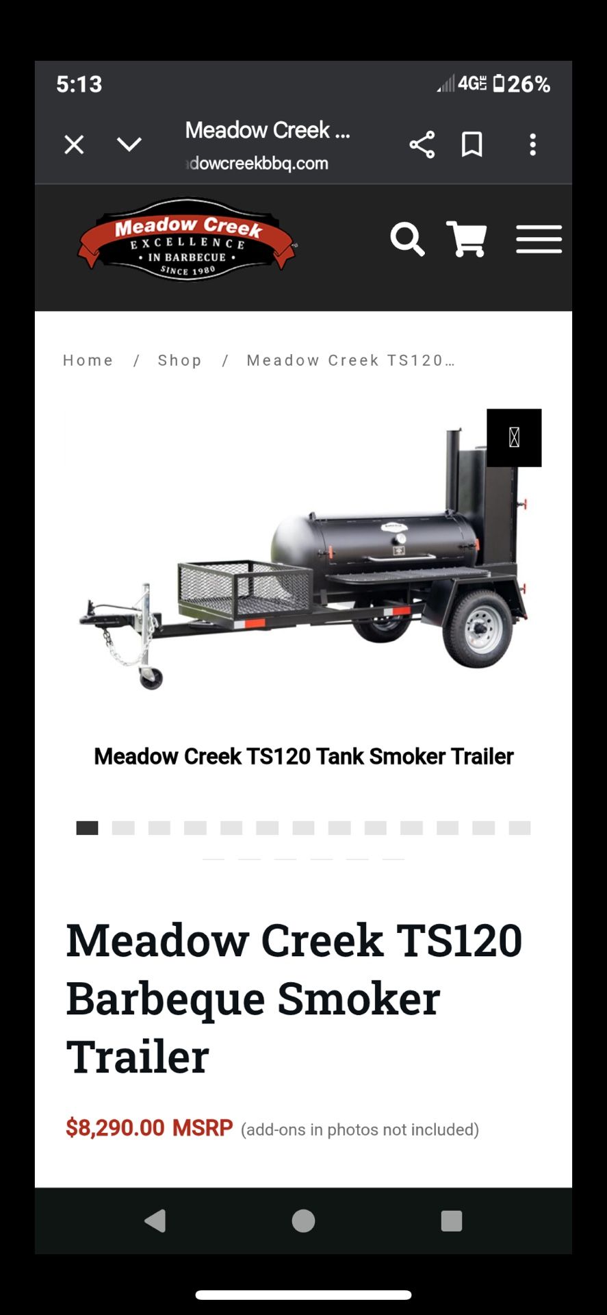 Meadow Creek TS120