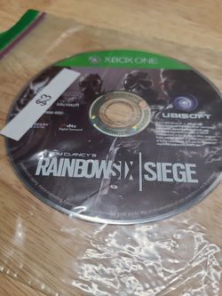 Tom Clancys rainbow six siege Xbox one game