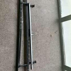 Adjustable metal bed frame, queen