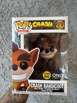 Crash Bandicoot Funko Pop 273 Best Buy Glow in the Dark