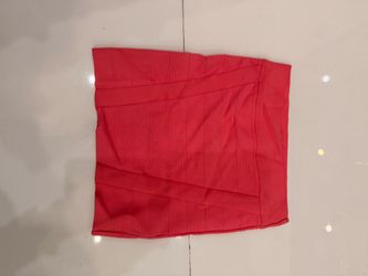 Mini bandage skirt in pink size small