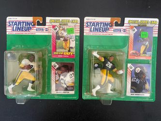 1993 Slu Figures Steelers: Woodson And Foster