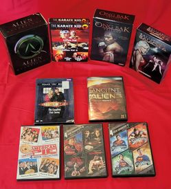 Assorted DVD Box Sets and Movie Collections