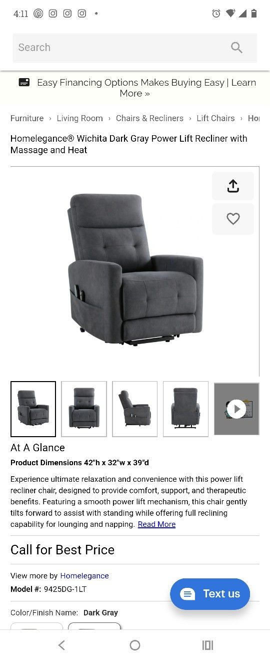 Massage Recliner