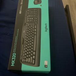 Logitech Keyboard And Mouse Wireless 