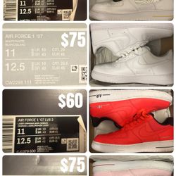 12 Pairs Size 11 Men’s Shoes