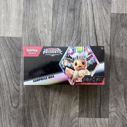 Pokemon Prismatic Evolution Surprise Box 