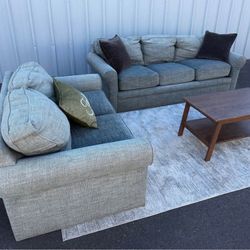 La-Z-Boy Collins Sofa + Loveseat Set – $299 – Sun-Kissed • Comfy • Priced Low - Couch Sillones