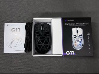 Wireless G11 Mouse Black/ White line