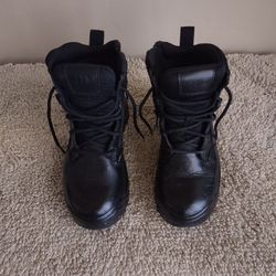 5 Almost -new XGO  Heavy Duty Acclimate Dry 100% Polyester Shirts. 4 Long Sleeve, 1 SS. Khaki.  