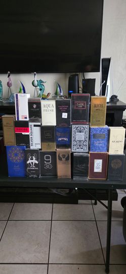 Large Collection of Men's Fragrances and Colognes
