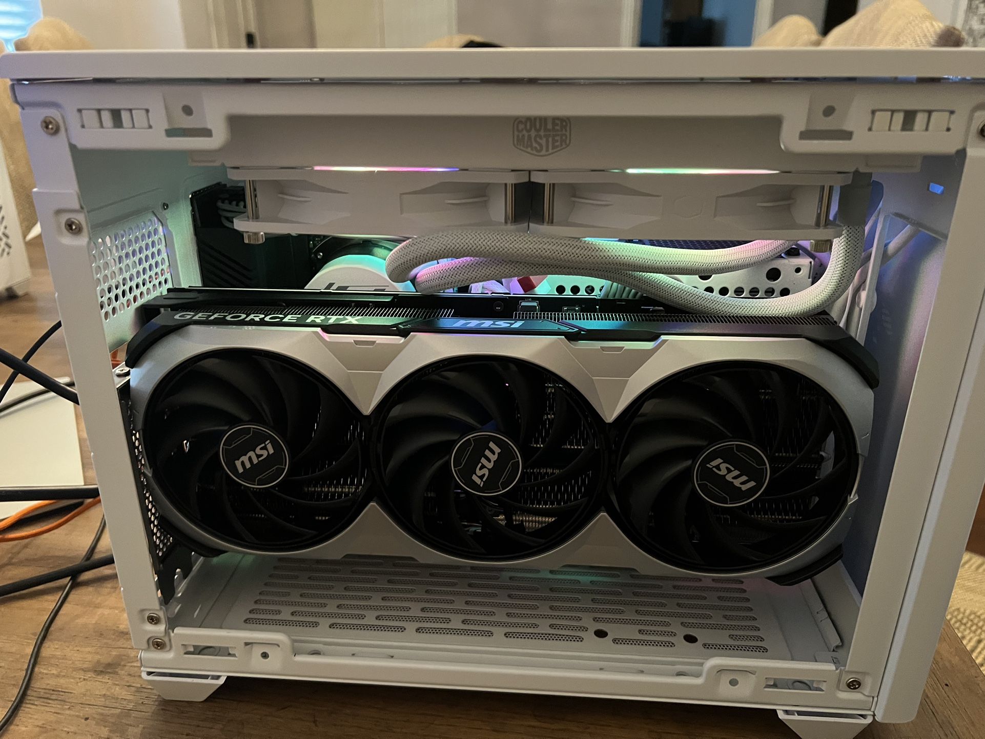 Overkill Mini Gaming Pc - Amd 7-7800x3d Geforce 4080 Super