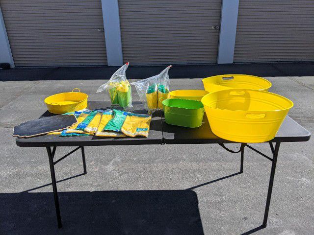 Yellow and Green Party Supplies