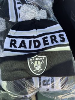 NFL Raiders Stocking Cap Winter Hat NEW Football