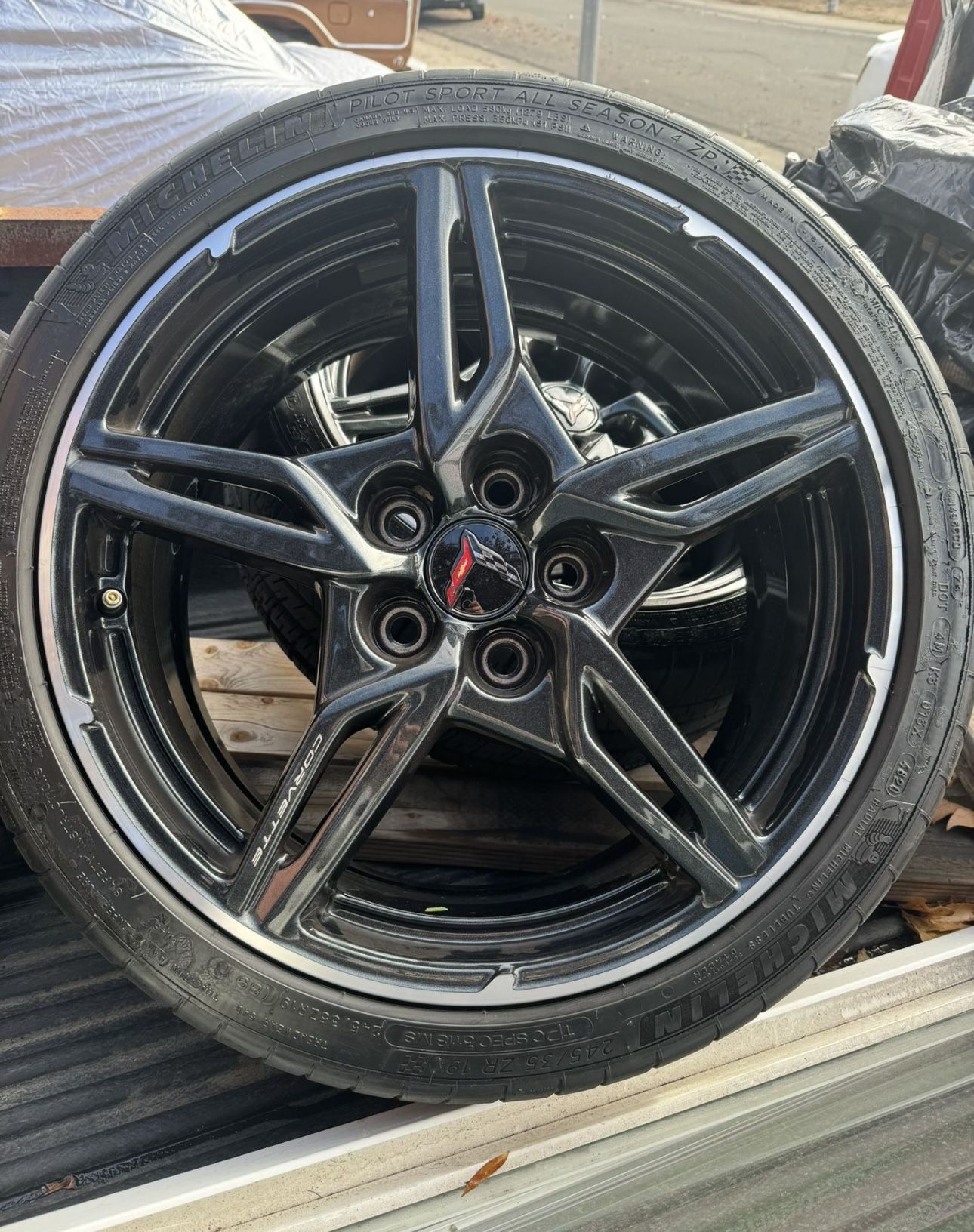 Chevy Corvette Wheels And Tires!! C8