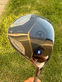 New Callaway Quantum Mini Spinner 7 Wood 21* Project X Denali 60g Reg Flex