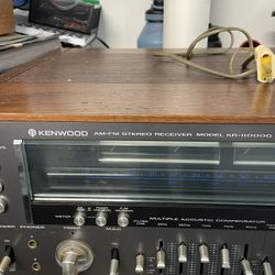 Kenwood AM-FM Stereo Receiver Model KR-11000G