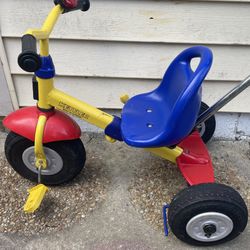 Kettler Tricycle with Hand Brake & Push Bar