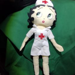 Nurse Betty Boop Stuffed Plush 