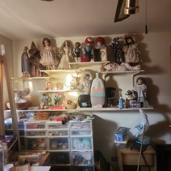 Collectible porcelain dials.