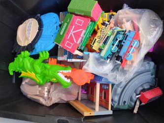 Bin Full Of Thomas The Train Lot
