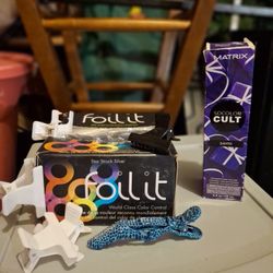 Hair Foil, Clips & Dye Bundle