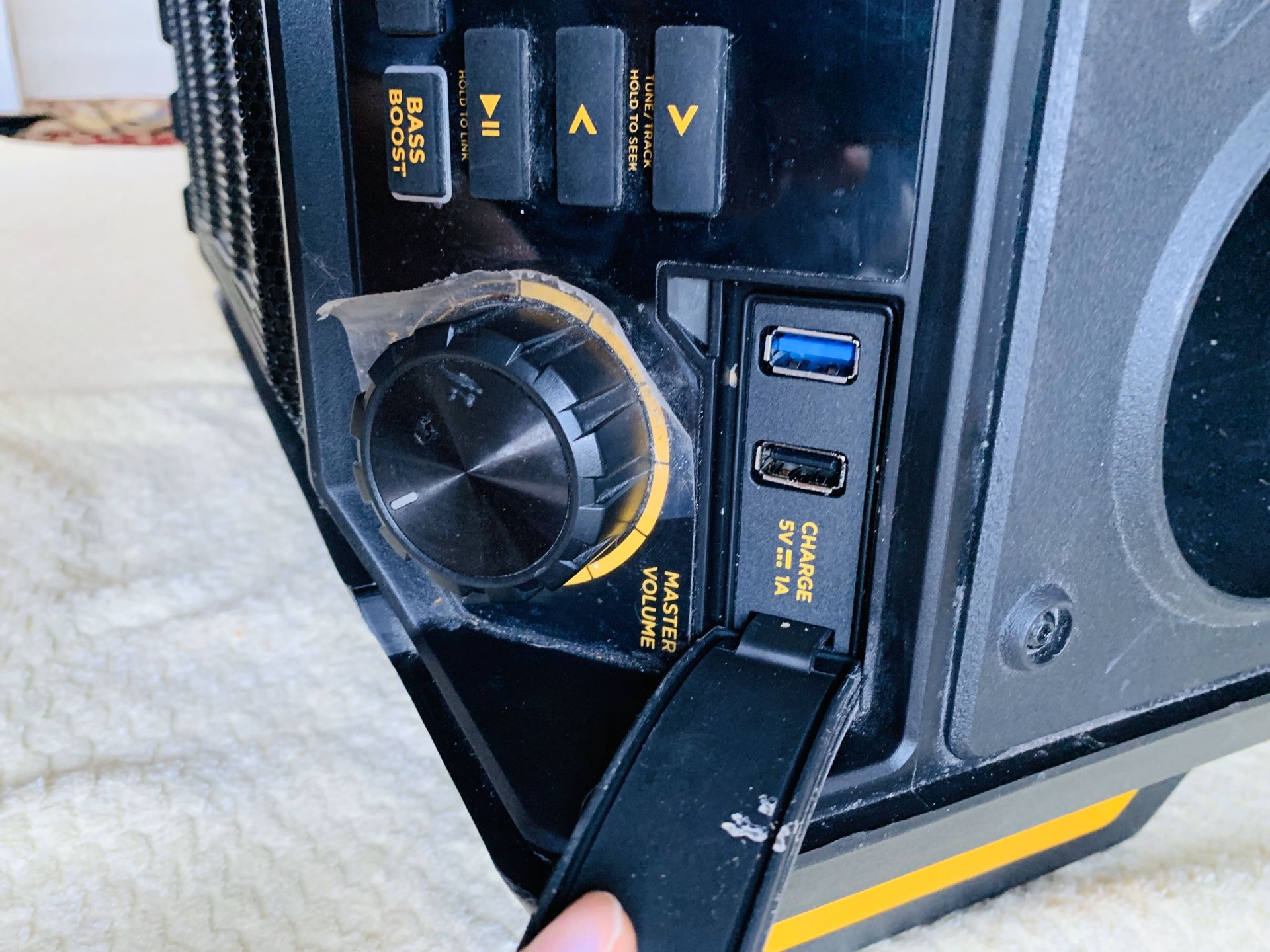 Ion Explorer Outback 2 Bluetooth Water Resistant Speaker System Black