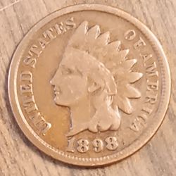 1898 Indian Head Penny