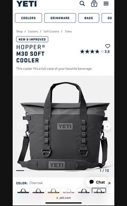 Yeti Hopper Black M30 Soft Cooler