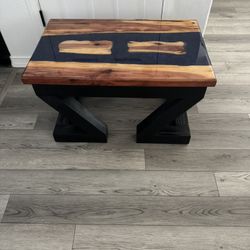 Custom built live Edge River Coffee Table