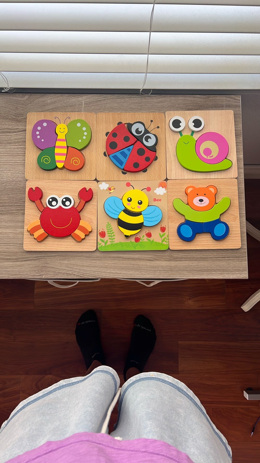 Wooden puzzle toy