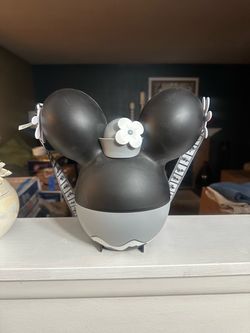 Disney Parks Steamboat Willie Minnie Mouse Popcorn Bucket
