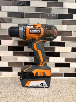 Ridgid drill like new