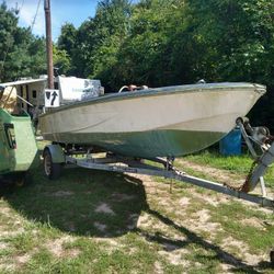 1963 Boat Motor And Trailer Project Boat