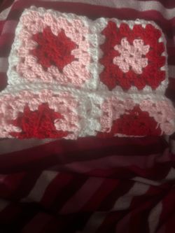 crochet valentine’s day hat