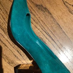 Dolce Vita Green And Gold Heels