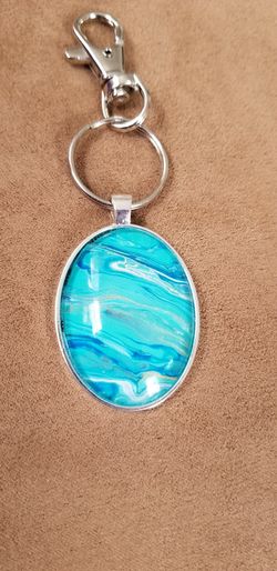 Hand painted keychain