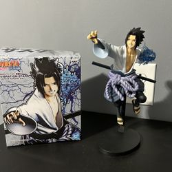 Banpresto  Sasuke Uchiha with Chidori anime figurine