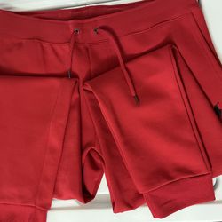Red Polo Ralph Lauren Double-Knit Jogger Pant Size L 