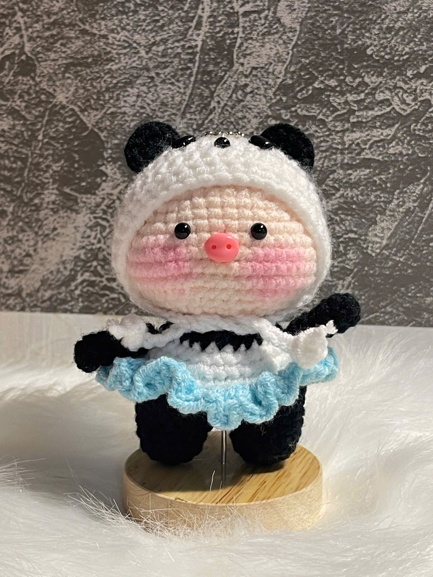 Cute Handmade Crochet Keychain