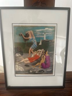 Pablo Picasso The Bathers picture frame